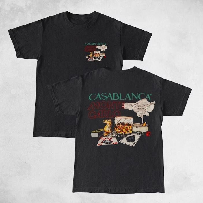 Casablanca Monte Carlo 2side T-Shirt