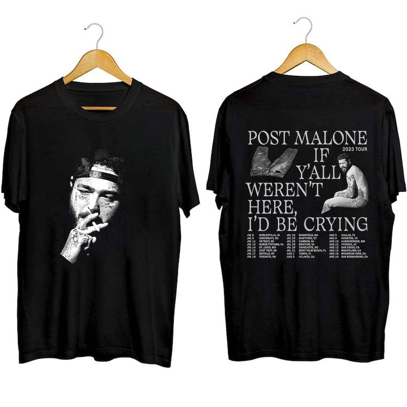 Post Malone 2023 Tour Shirt, Post Malone Fan T Shirt