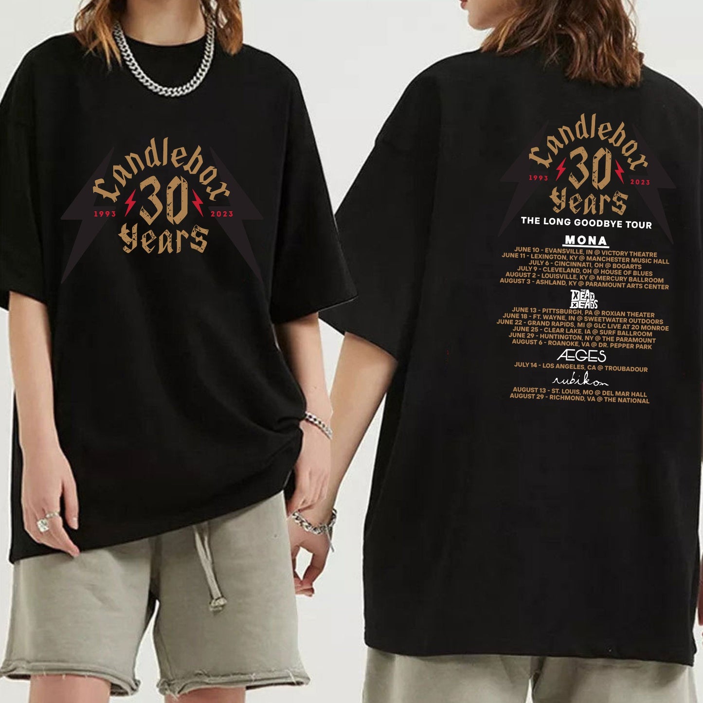 Candlebox Rock Band 2023 shirts, Candlebox The Long Goodbye Tour 2023 shirts