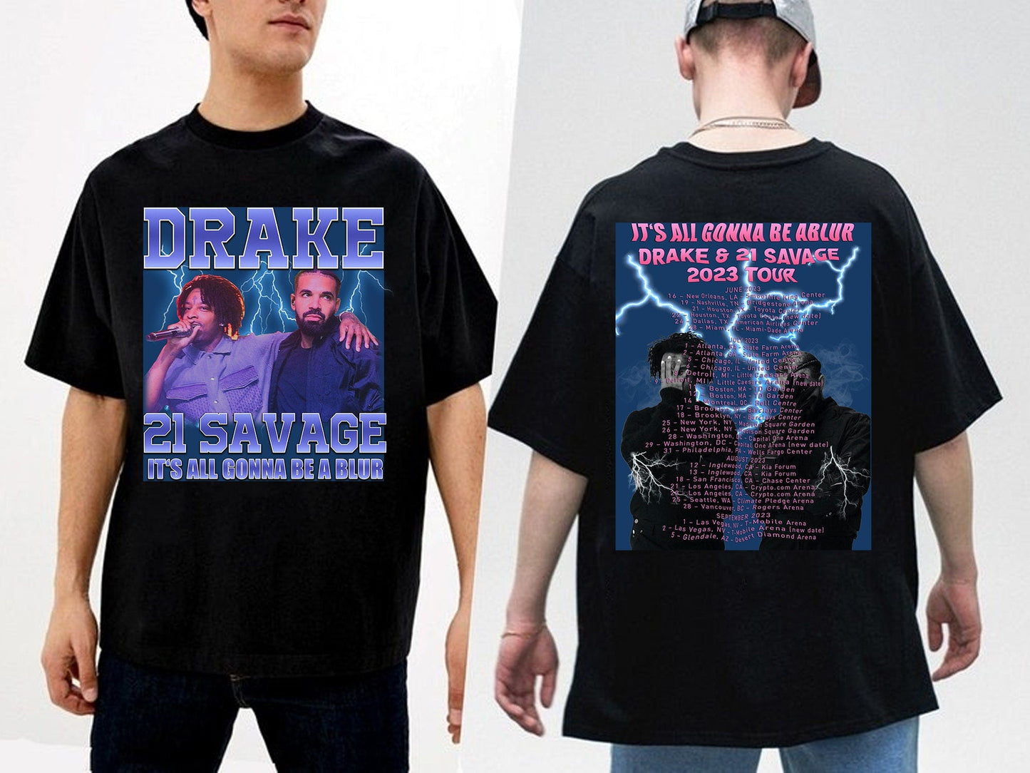 Drake 21 Savage Rap T Shirt