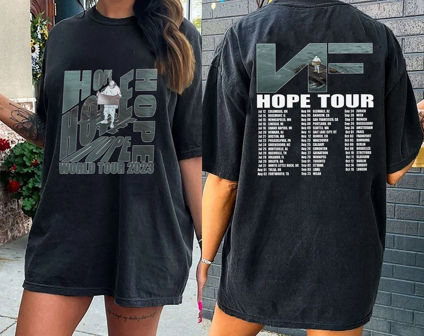 NF Hope Rapper T-shirt, Hope Album Shirt