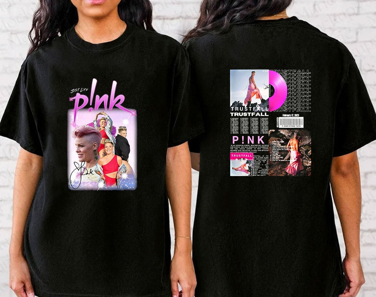 2 Sides P!nk Summer Carnival 2023 Tour Shirt