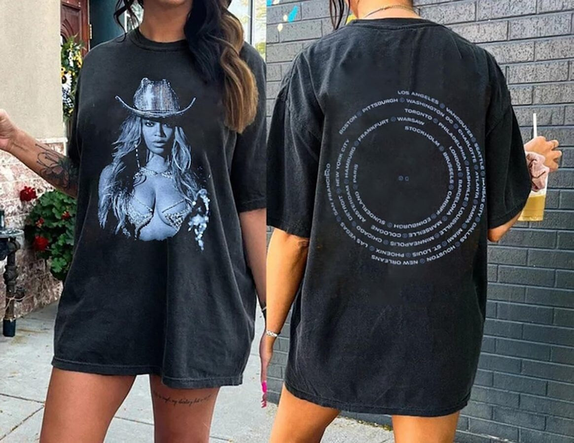 Beyonce Renaissance World Tour 2023 2Sides Shirt, Vintage Music Tour T-Shirt, Beyonce Merch