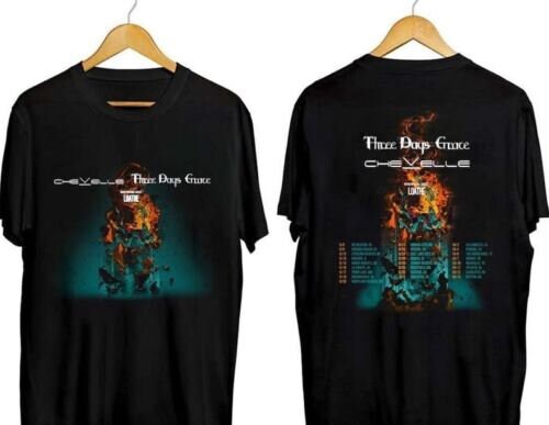 Chevelle And Three Days Grace 2023 Tour-Double Side Shirt