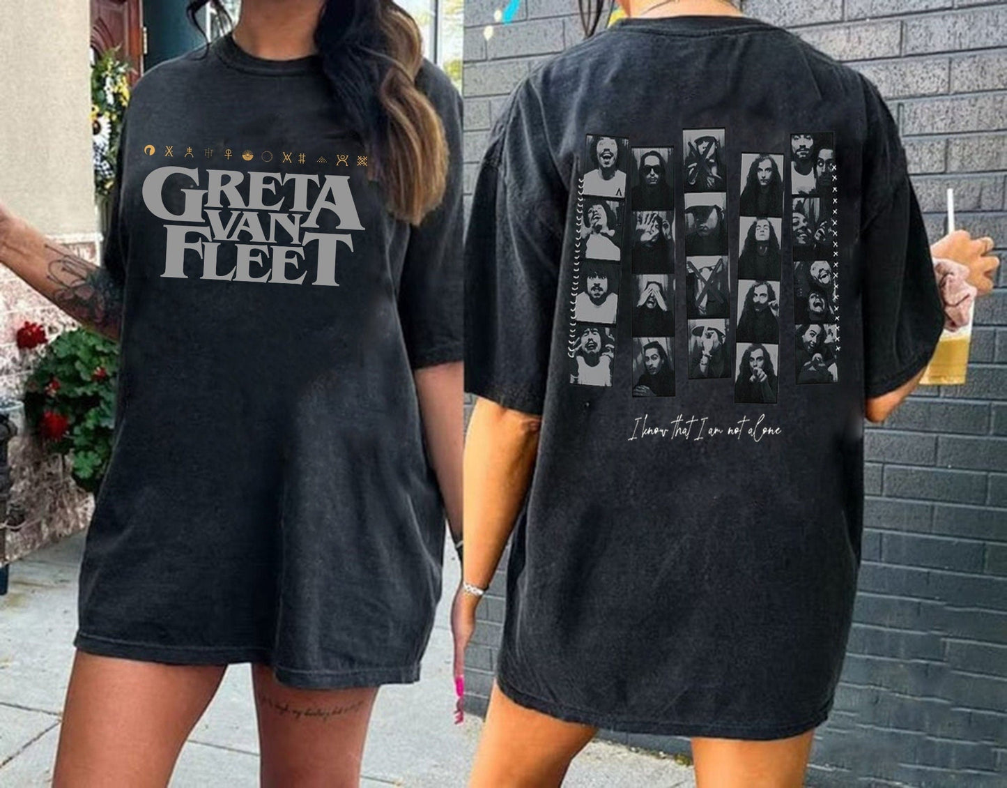 Greta Van Fleet World Tour 2023 Shirt, Vintage Greta New Album Shirt, Greta Van 2023 Tour