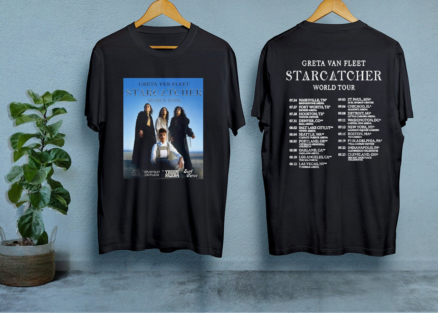 Starcatcher 2023 World Tour Shirt, Greta Van Fleet Shirt