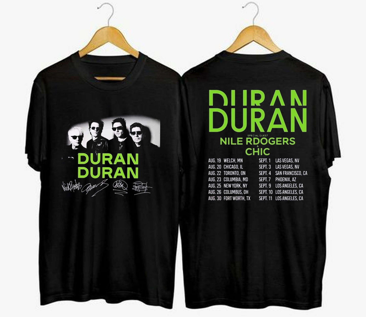 Vintage Duran Duran Tour 2023 2 Sides Shirt, Music Shirt Gift,Duran Duran Concert Tour 2023
