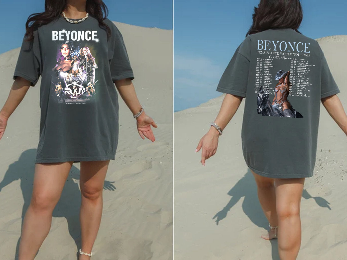 2 sides Beyonc Renaissance World Tour Merch, the shirt, Beyonc Renaissance World Tour