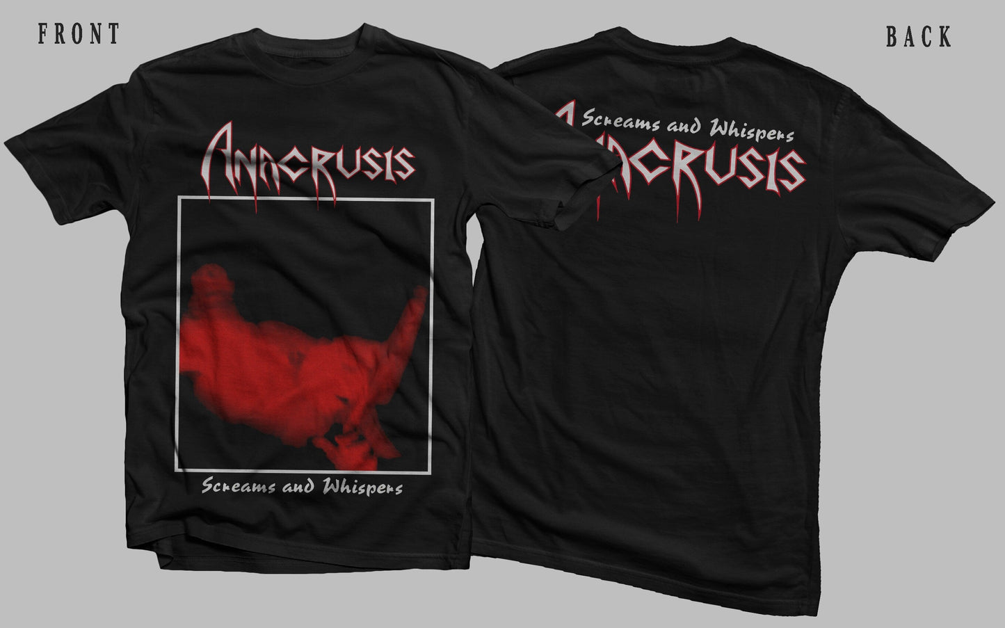 ANACRUSIS- Screams and Whispers -Shirt