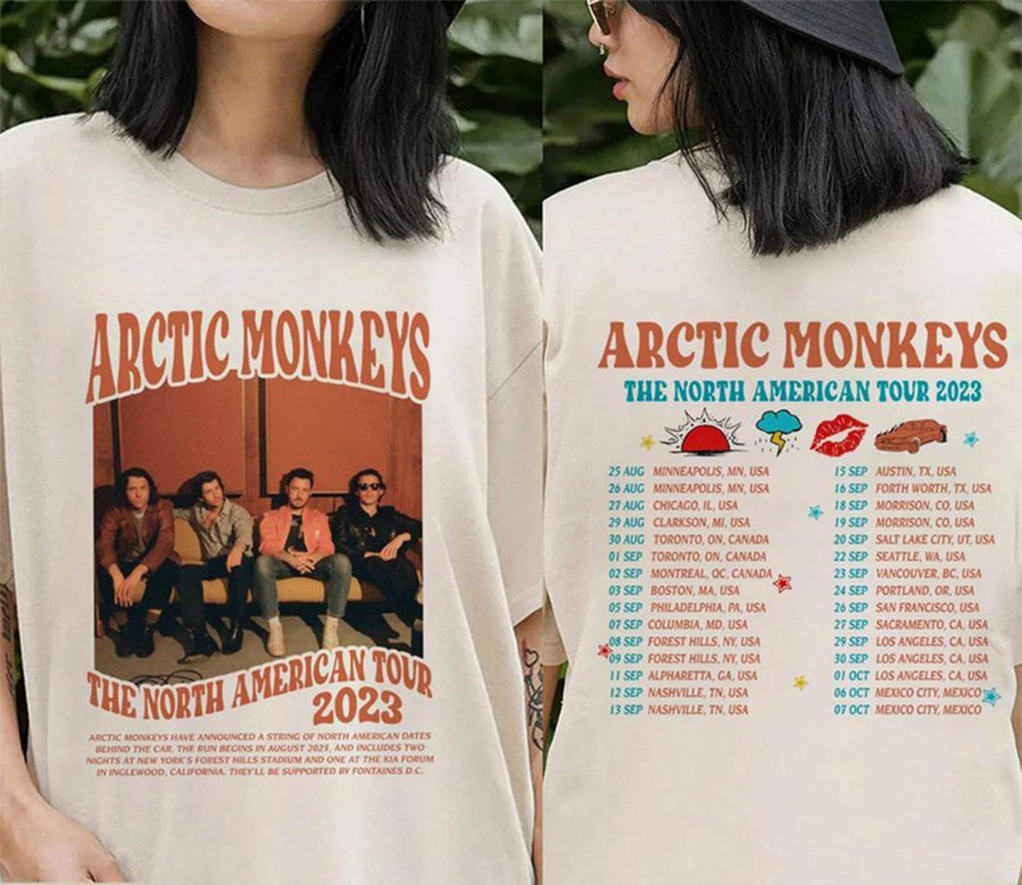 Arctic Monkeys Band 2 Sides Tour 2023 Shirt,Arctic Monkeys Lyric Shirt,Arctic Monkeys Merch