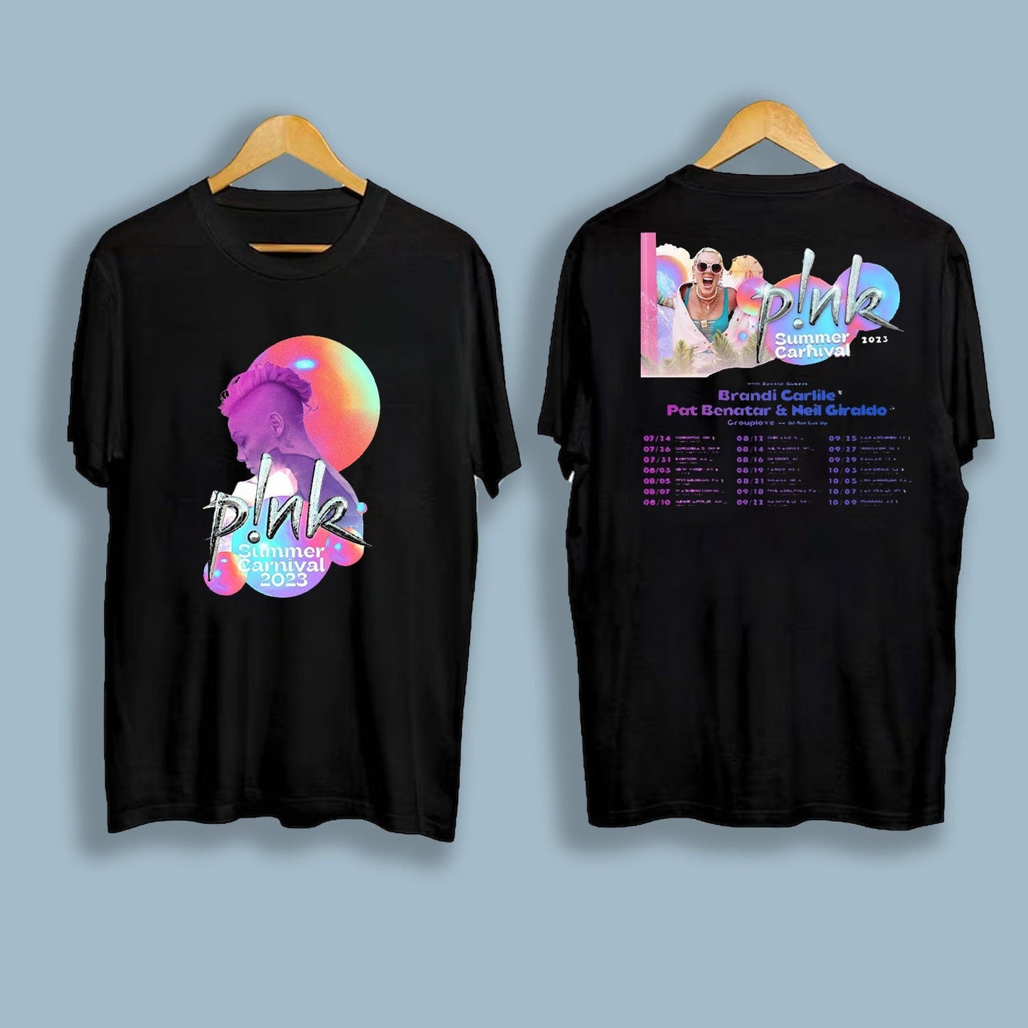 P!nk Pink Singer Summer Carnival 2023 Tour Shirt
