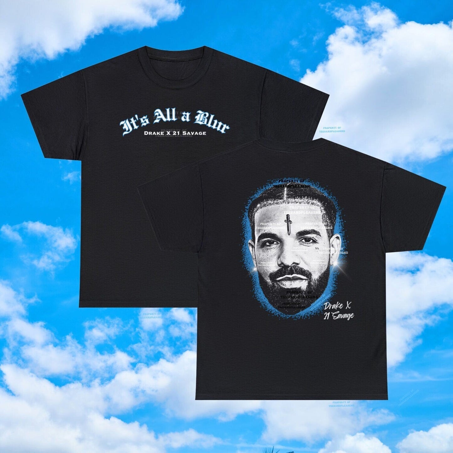 Drake Shirt It's All a Blur Shirt Drake 21 Savage shirt