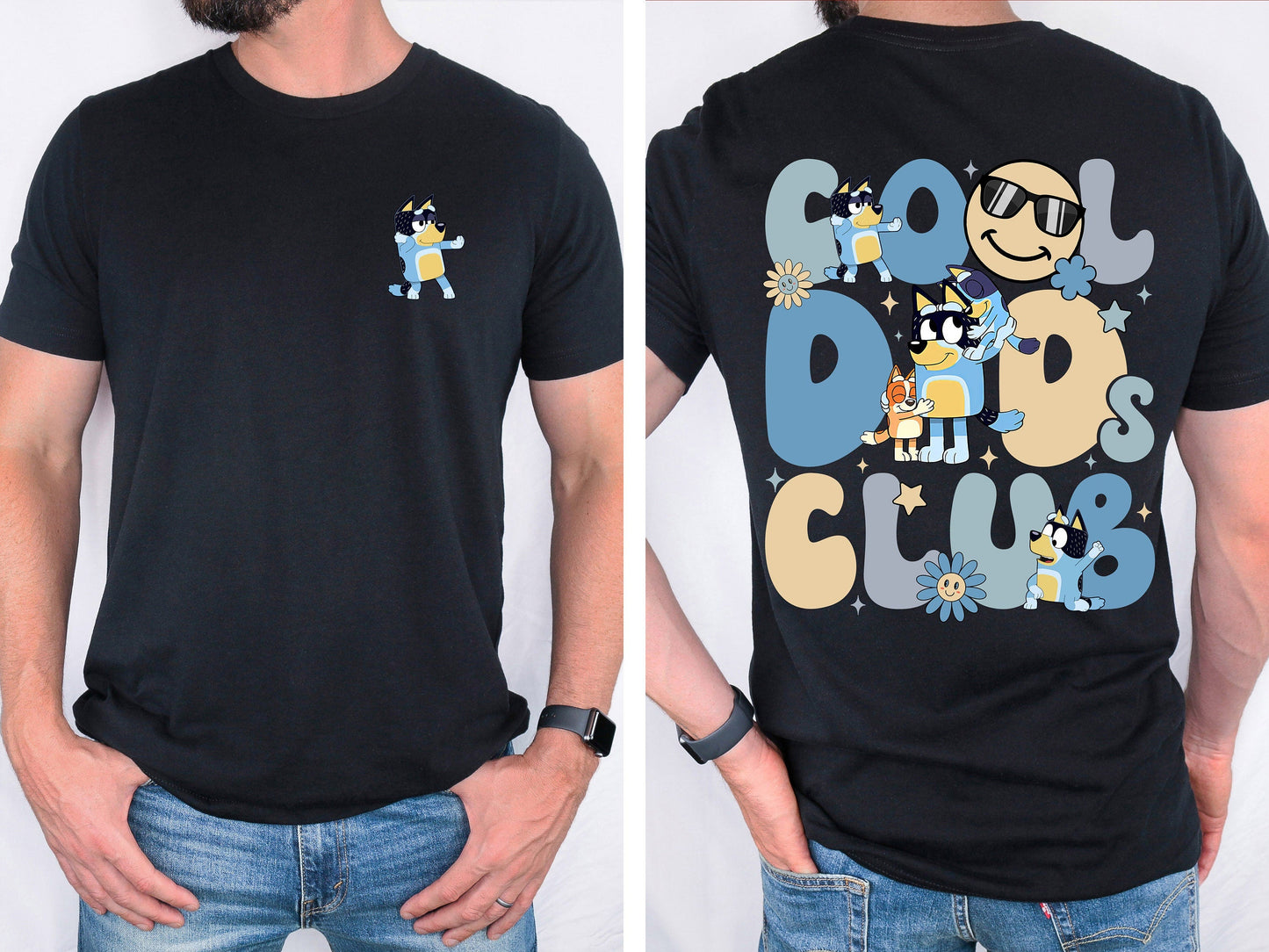 BlueyDad Cool Dads Club Shirt, BlueyDad Dads Shirt