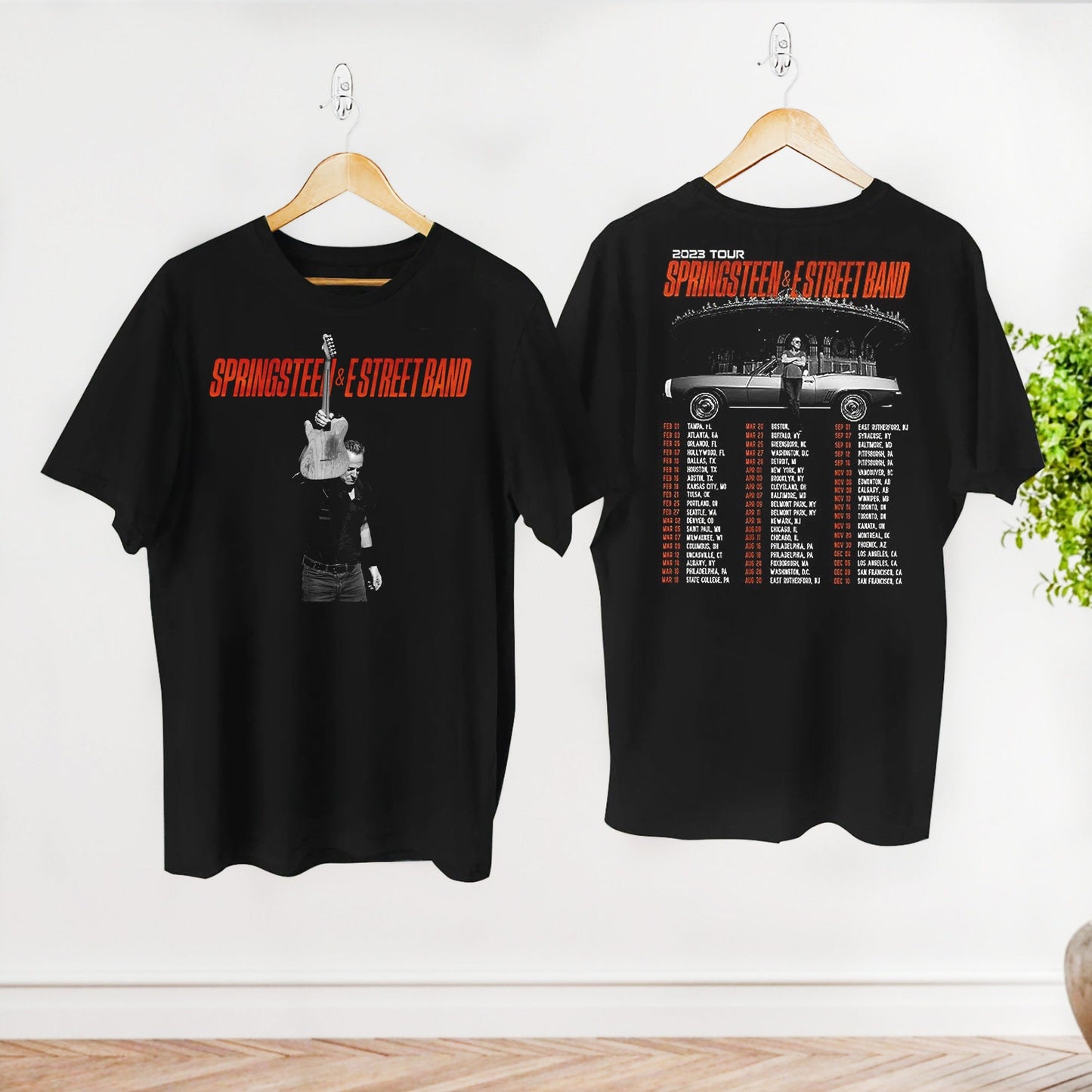 Bruce Springsteen And E Street 2023 Tour Shirt