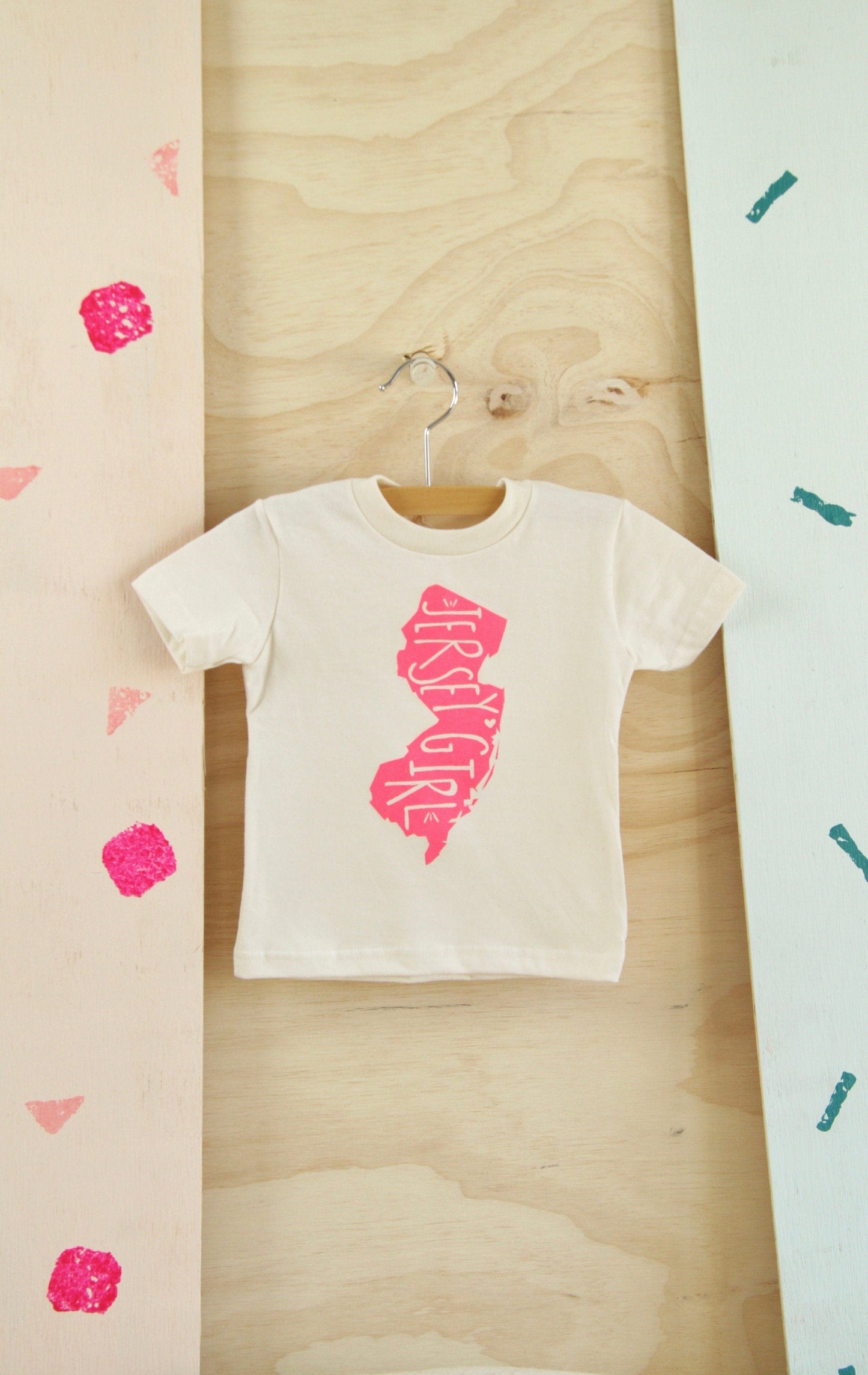 Jersey Girl Organic Cotton Kids Tee Shirt