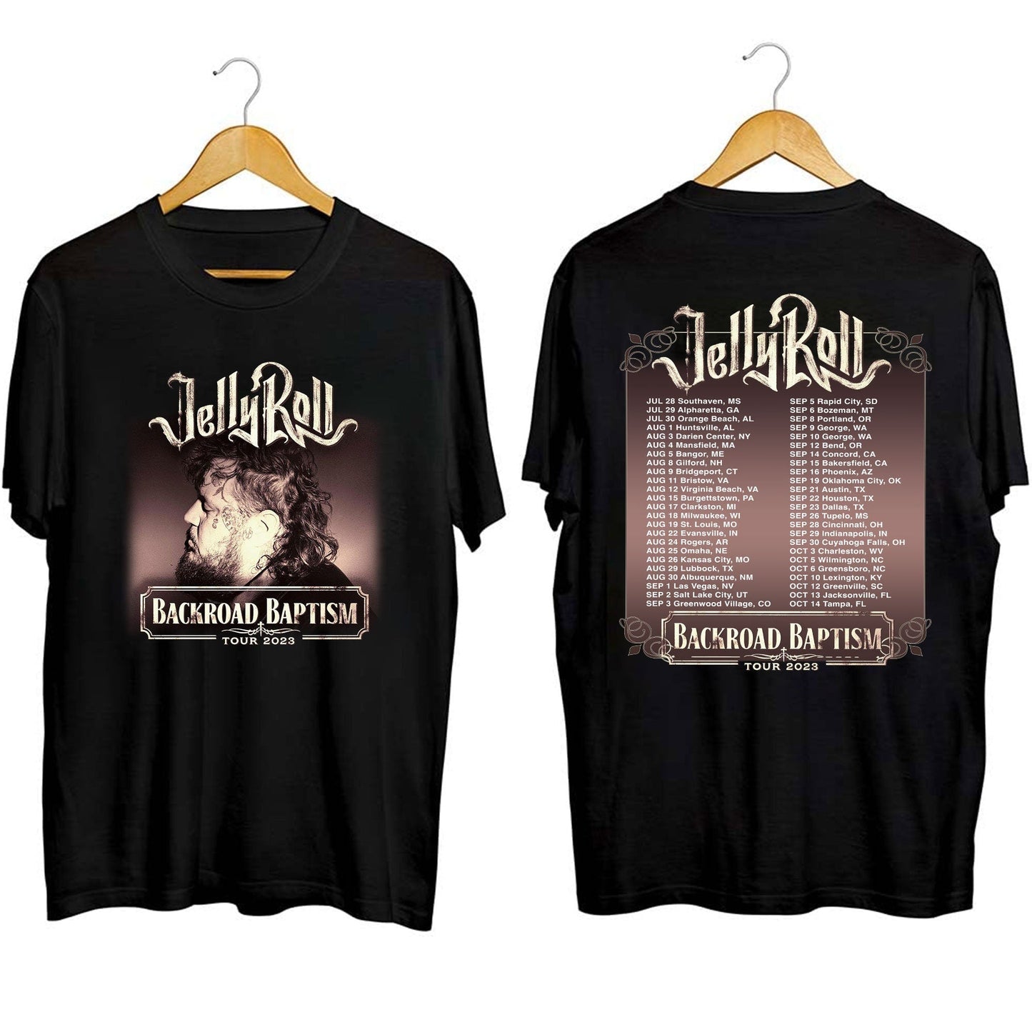 Jelly Roll Backroad Baptism 2023 Tour