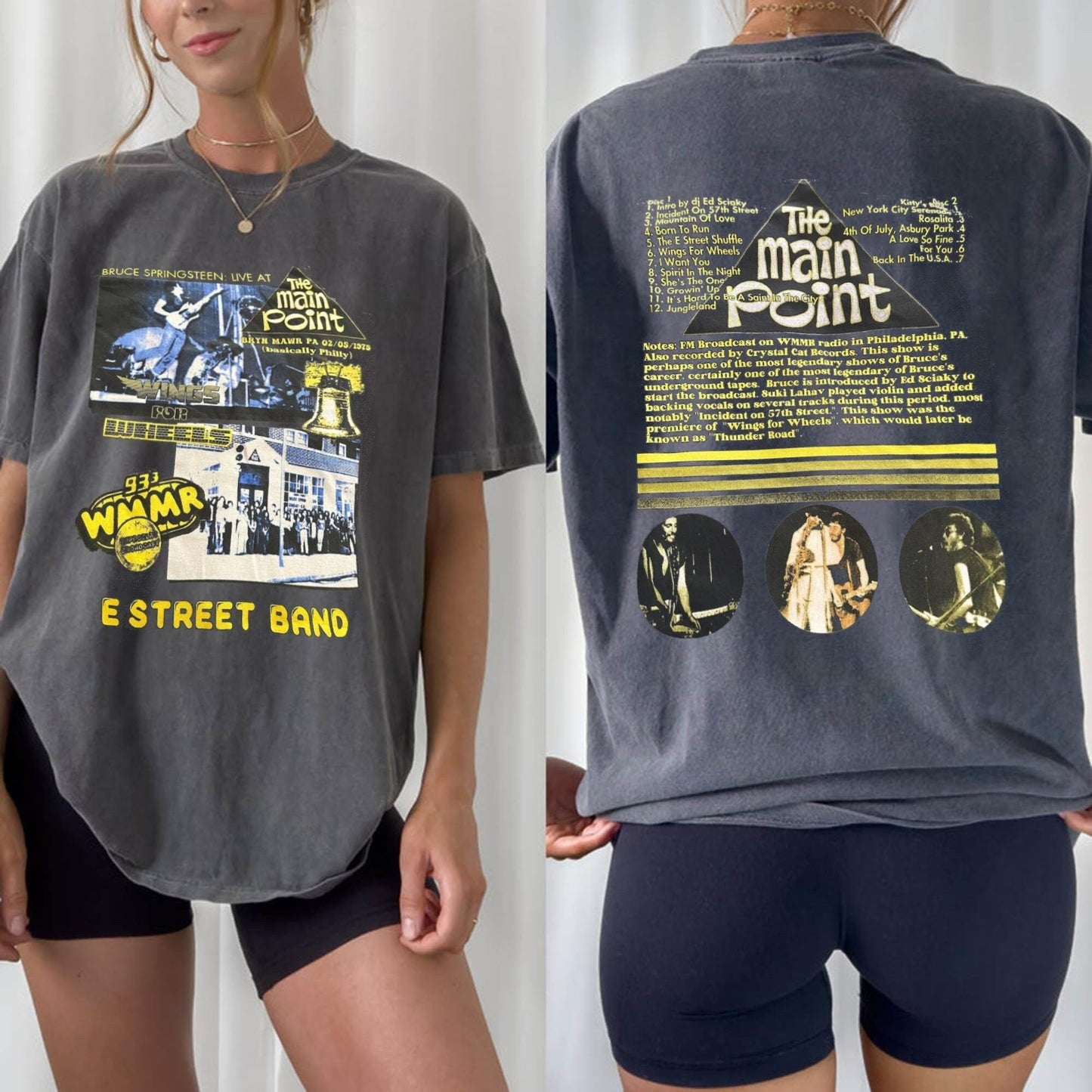 Bruce Springsteen 2023 Tour Shirt, E Street Band Tour