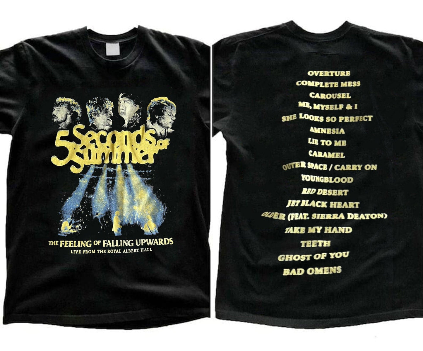 5 Seconds Of Summer Songs Shirt, Y2K Merch Vintage The Show 2023
