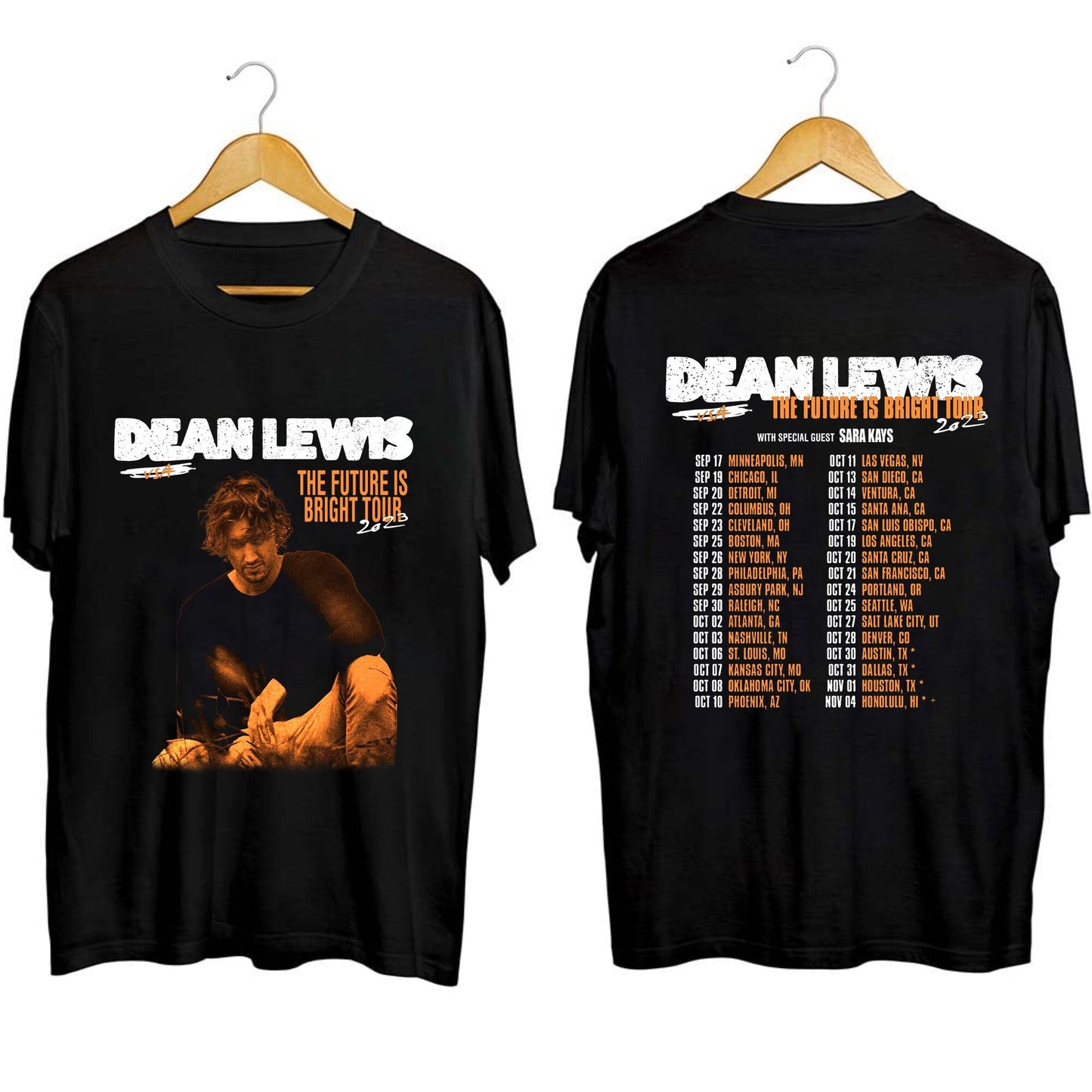 Dean Lewis The Future is Bright Tour 2023 Shirt, Dean Lewis Fan Shirt, The Future is Bright Concert Shirt, Dean Lewis 2023 Tour Shirt