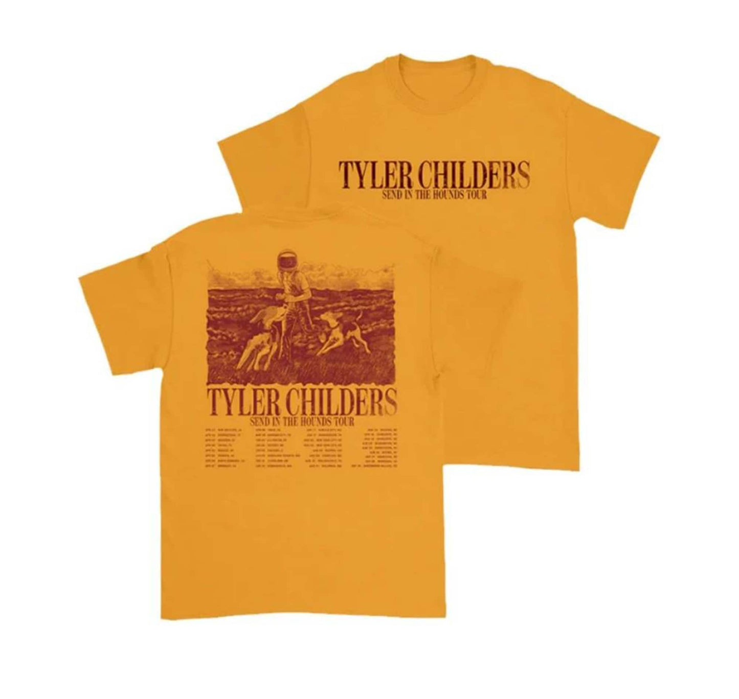 Tyler Send in the Hounds Tour Shirt, Tyler Shirt, Vintage Send in the Hounds Tshirt