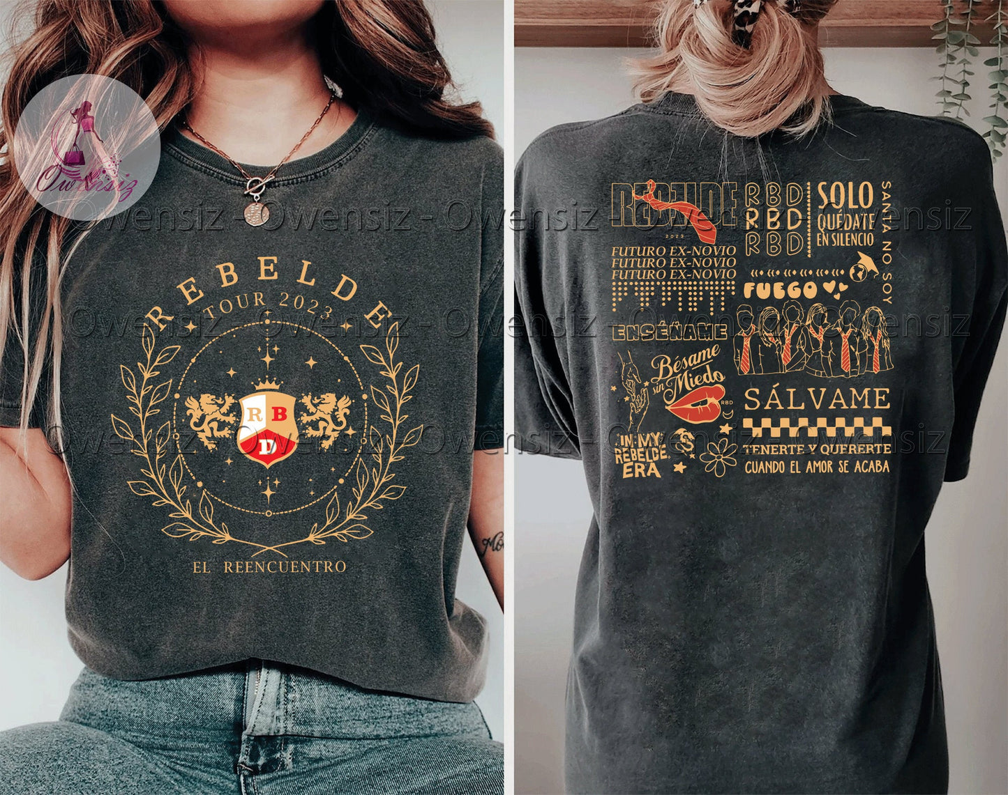 RBD Rebelde Tour 2023 Shirt, Rebelde Tour Shirt, RBD Touring Shirt