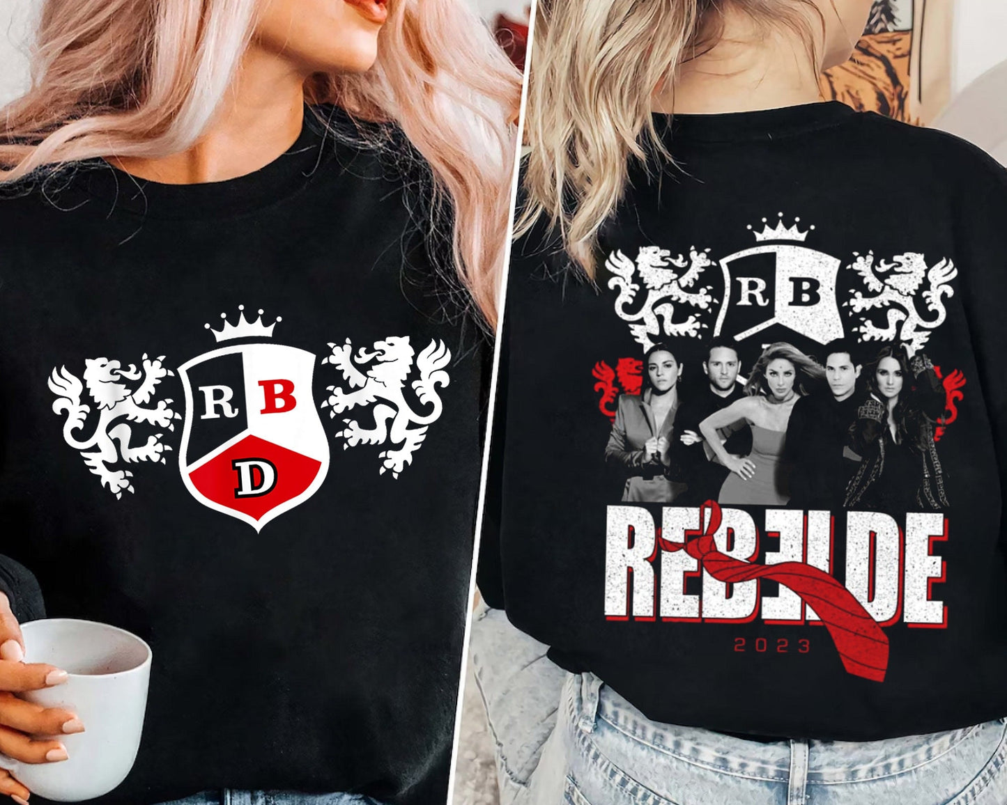 Rebelde Tour 2023 Shirt, Soy Rebelde Concert 2023 Shirt