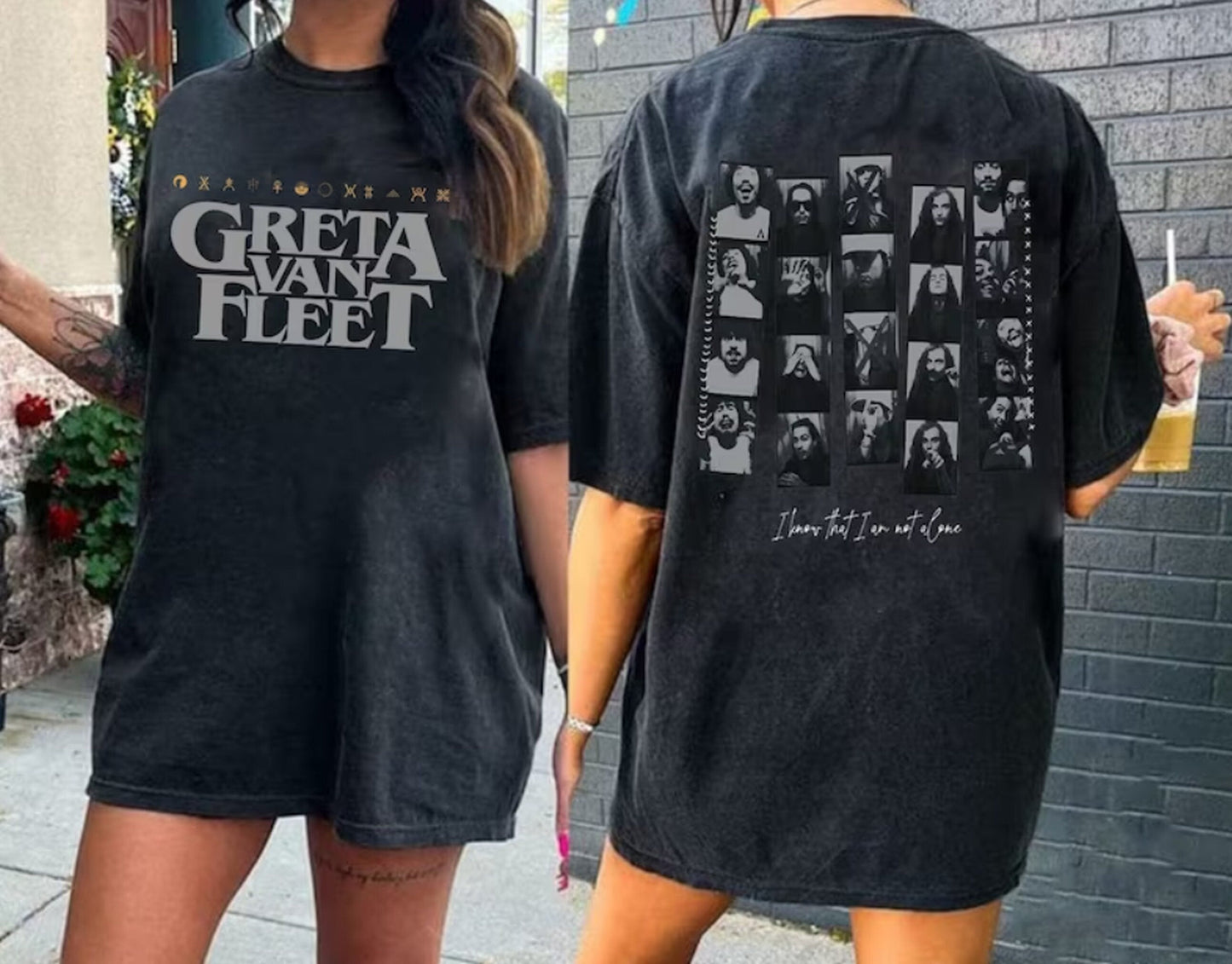 Greta Van Fleet World Tour 2023 Shirt, Dream In Gold Tour, Starcatcher Tour Tee
