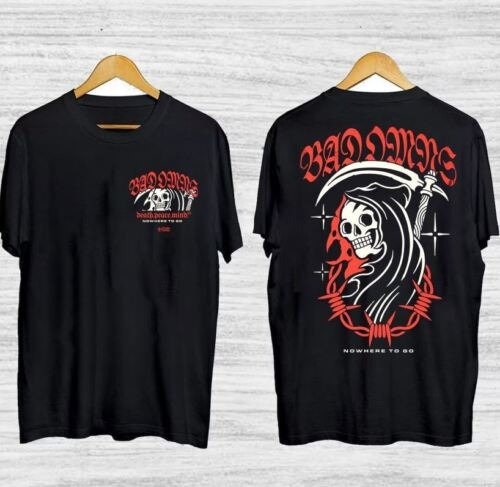 Bad Omens Tour Gift For Fans 2 Sides Shirt, Bad Omens Band Wolf Dagger 2023 Shirt