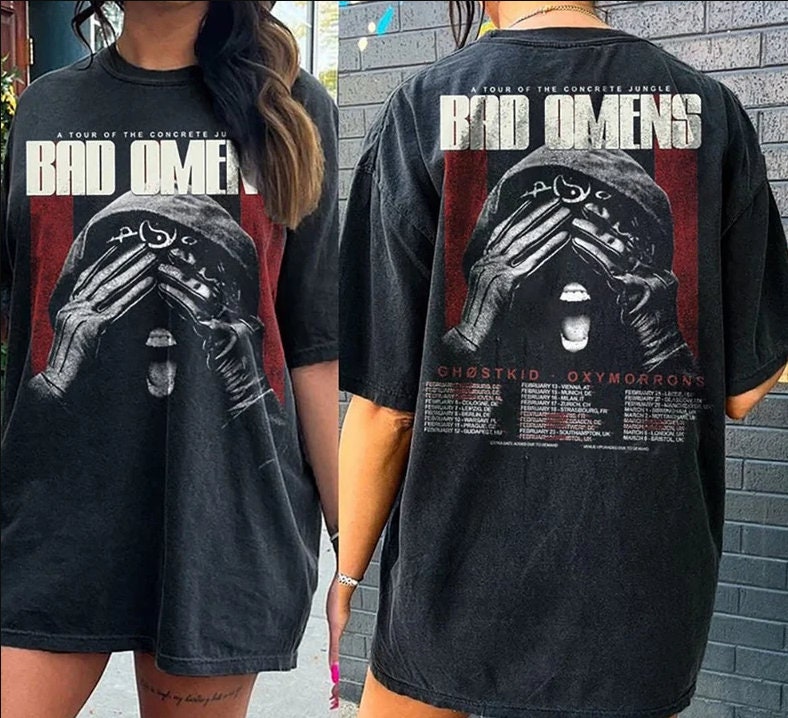 Vintage Bad Omen 2023 Concert Shirt - Band Fan Apparel