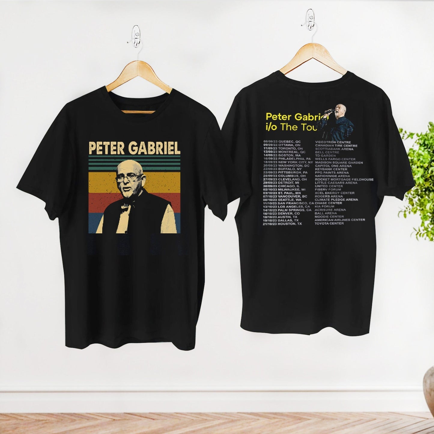 Graphic Peter Gabriel 2023 Tour T-Shirt, Peter Gabriel 2023 Merch