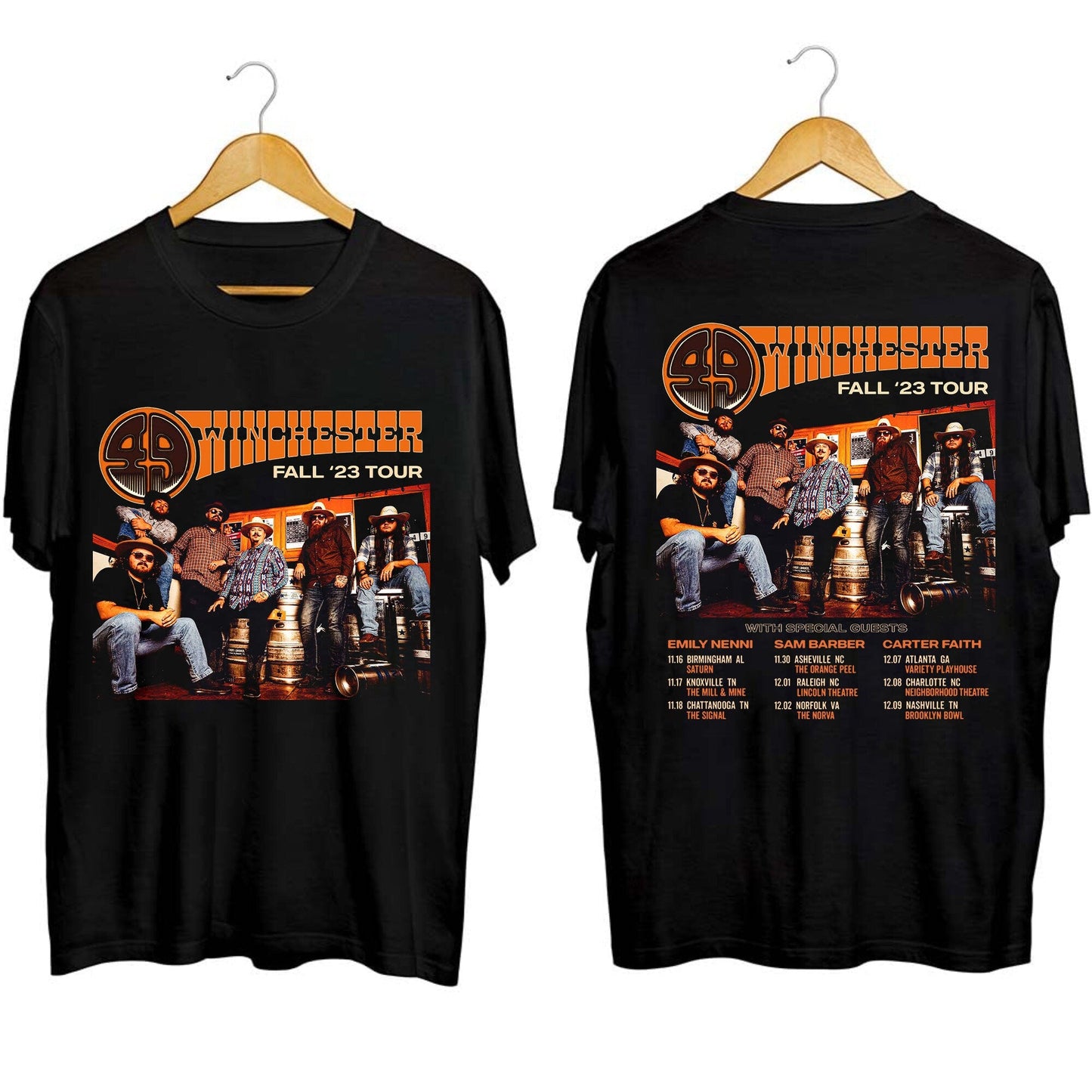 49 Winchester Fall 2023 Tour Shirt, 49 Winchester Band Fan Shirt