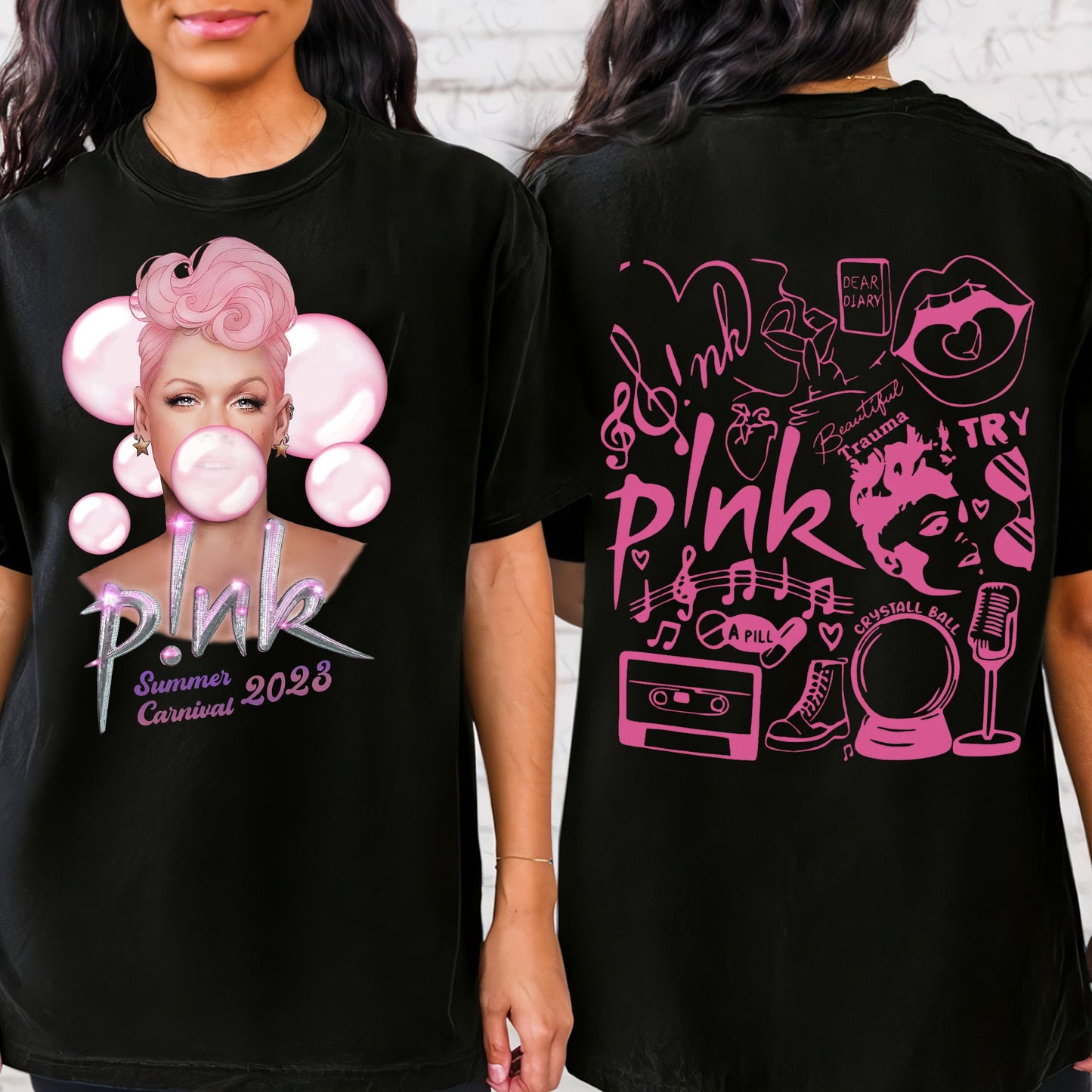 P!nk Summer Carnival 2023 Shirt, Trustfall Album Tee