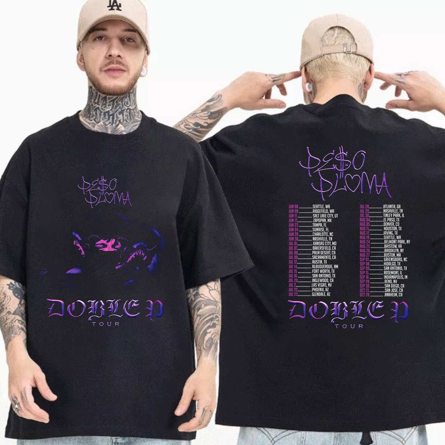 Peso Pluma Concert Tour 2023 Shirt