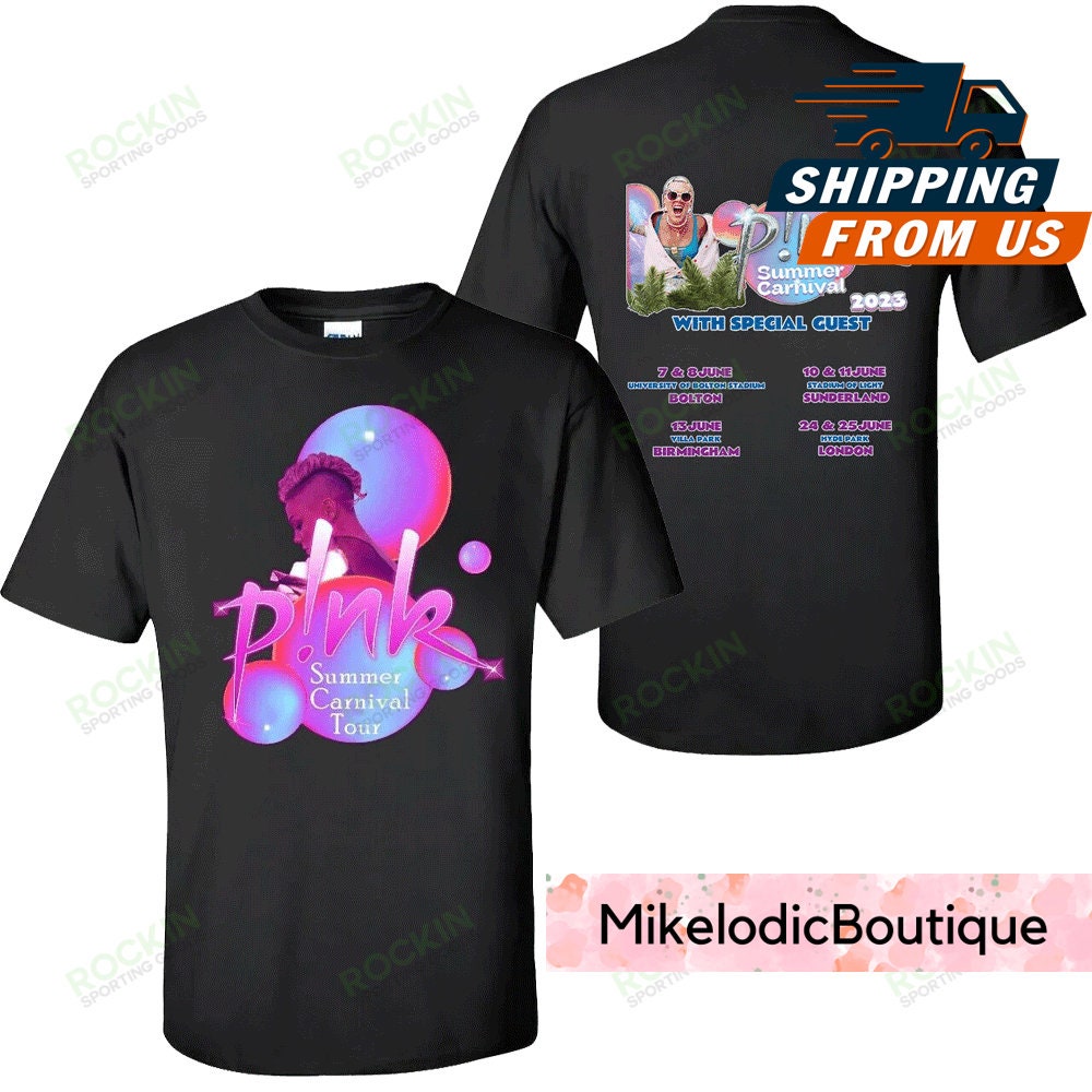 Pink Summer Carnival 2023 Shirt, Pink Tour 2023 Tshirt