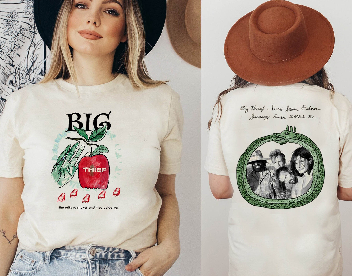 Big Thief Set Extensive World Tour 2023 Shirt, Big Thief Band T-Shirt, Radiohead Shirt, Vampire Empire