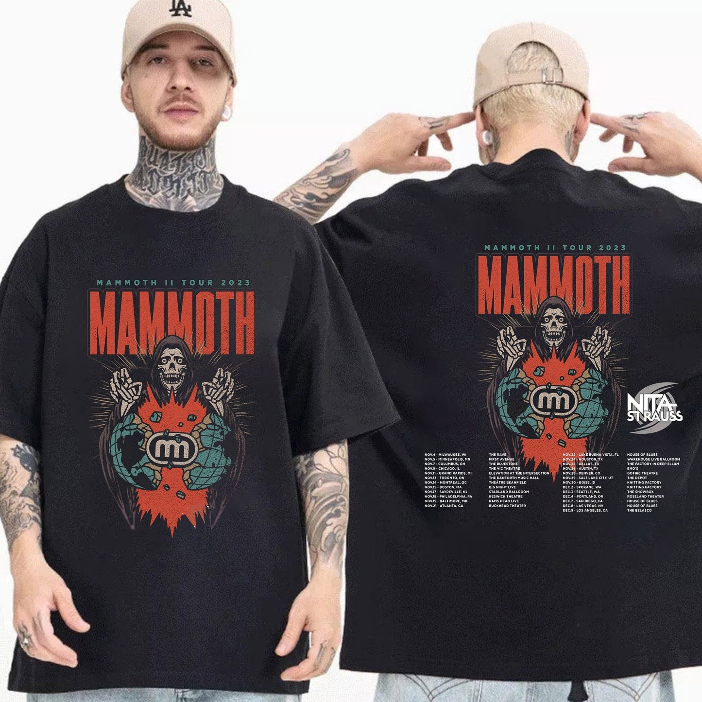 The Mammoth II Tour 2023 Png, The Mammoth II Tour with