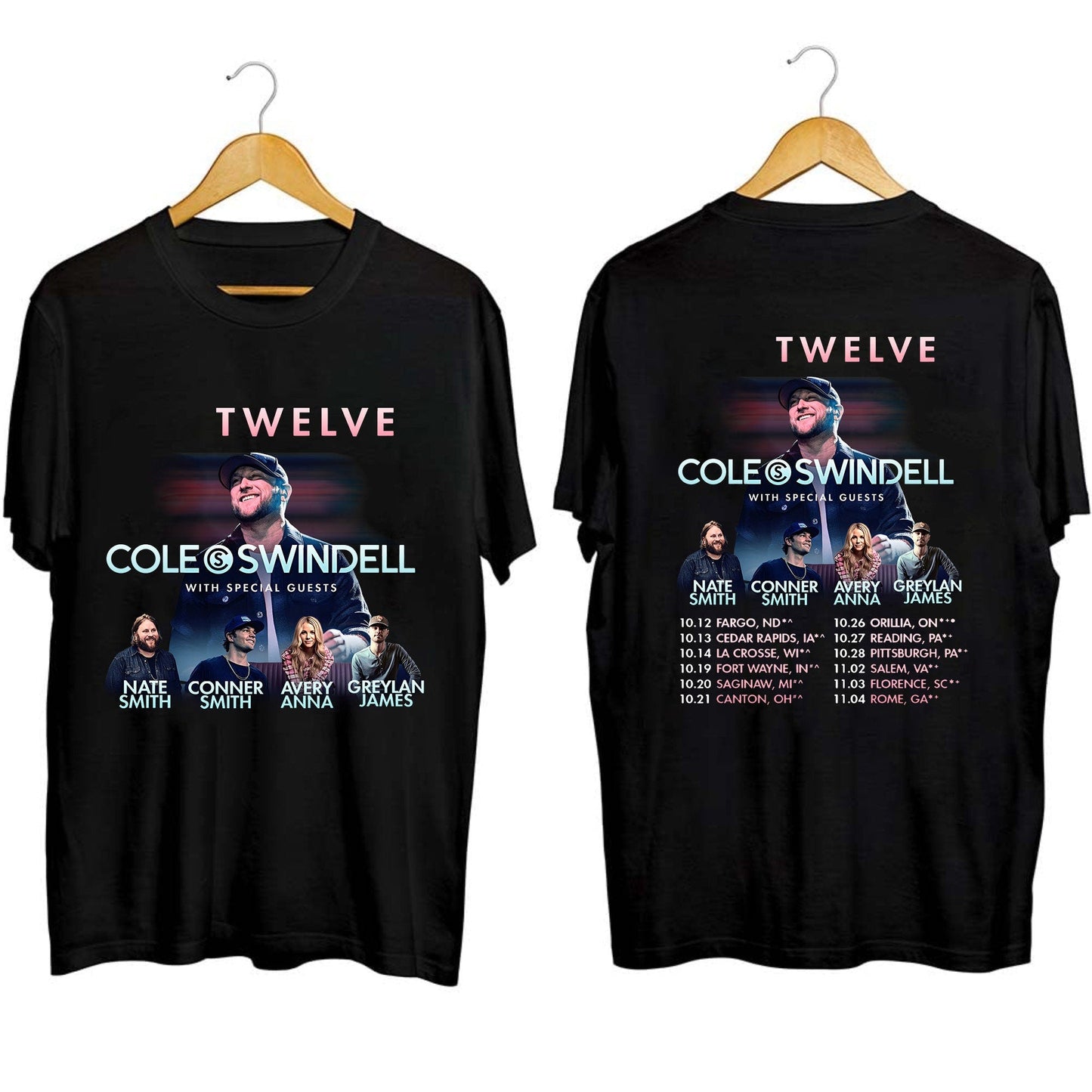 Cole Swindell 2023 Tour Shirt, Cole Swindell Fan Shirt