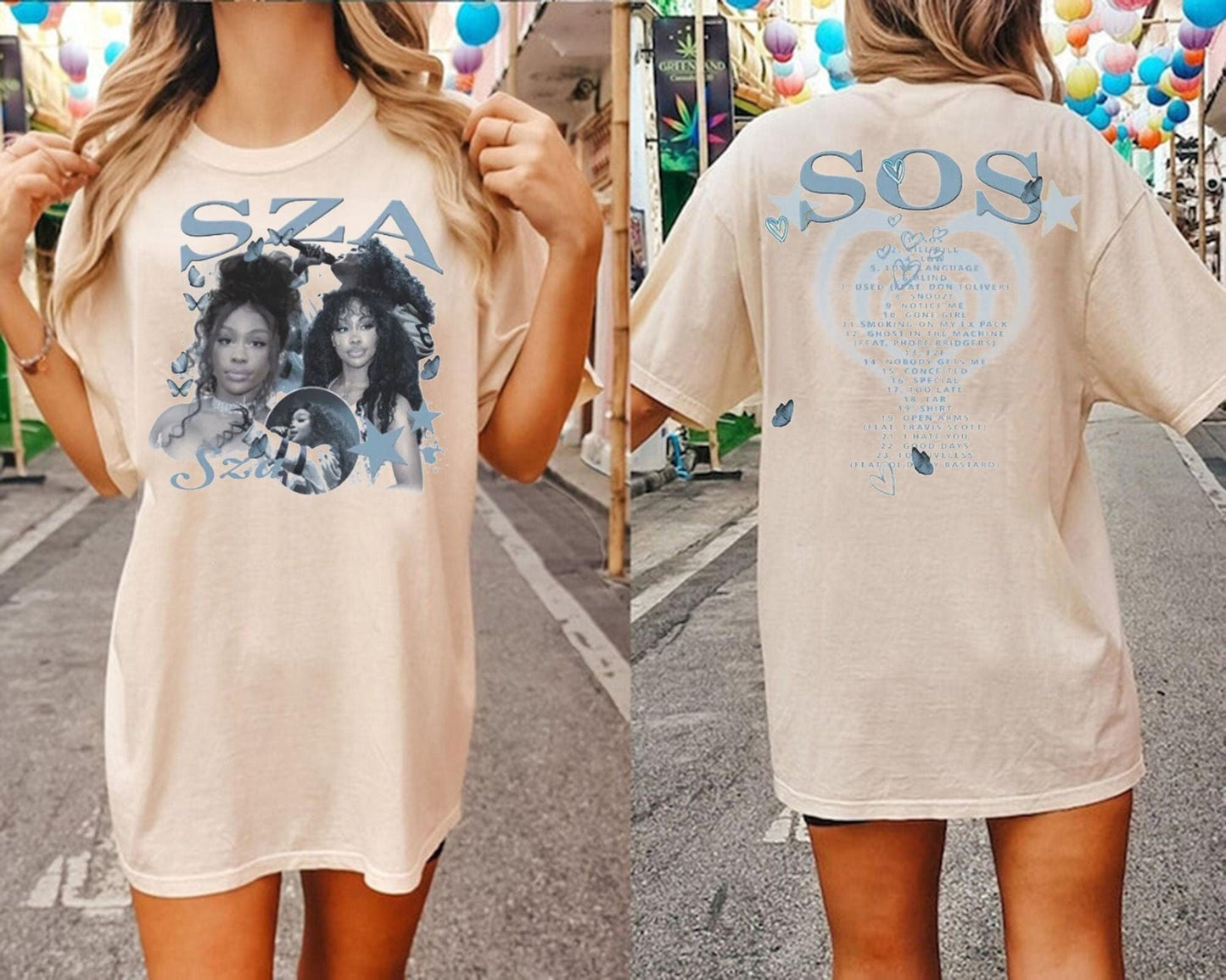 SZA SOS Shirt, Sza 90s Shirt, Sza New Bootleg 90s T-Shirt