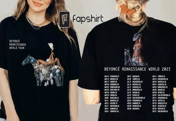 BY 2023 Shirt BY Renaissance World Tour T Shirt
