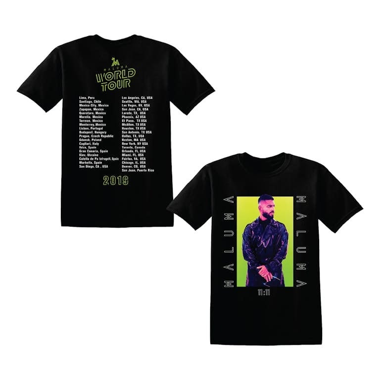 Maluma Music 2 Sides Shirt, Maluma Tour 2023 Shirt