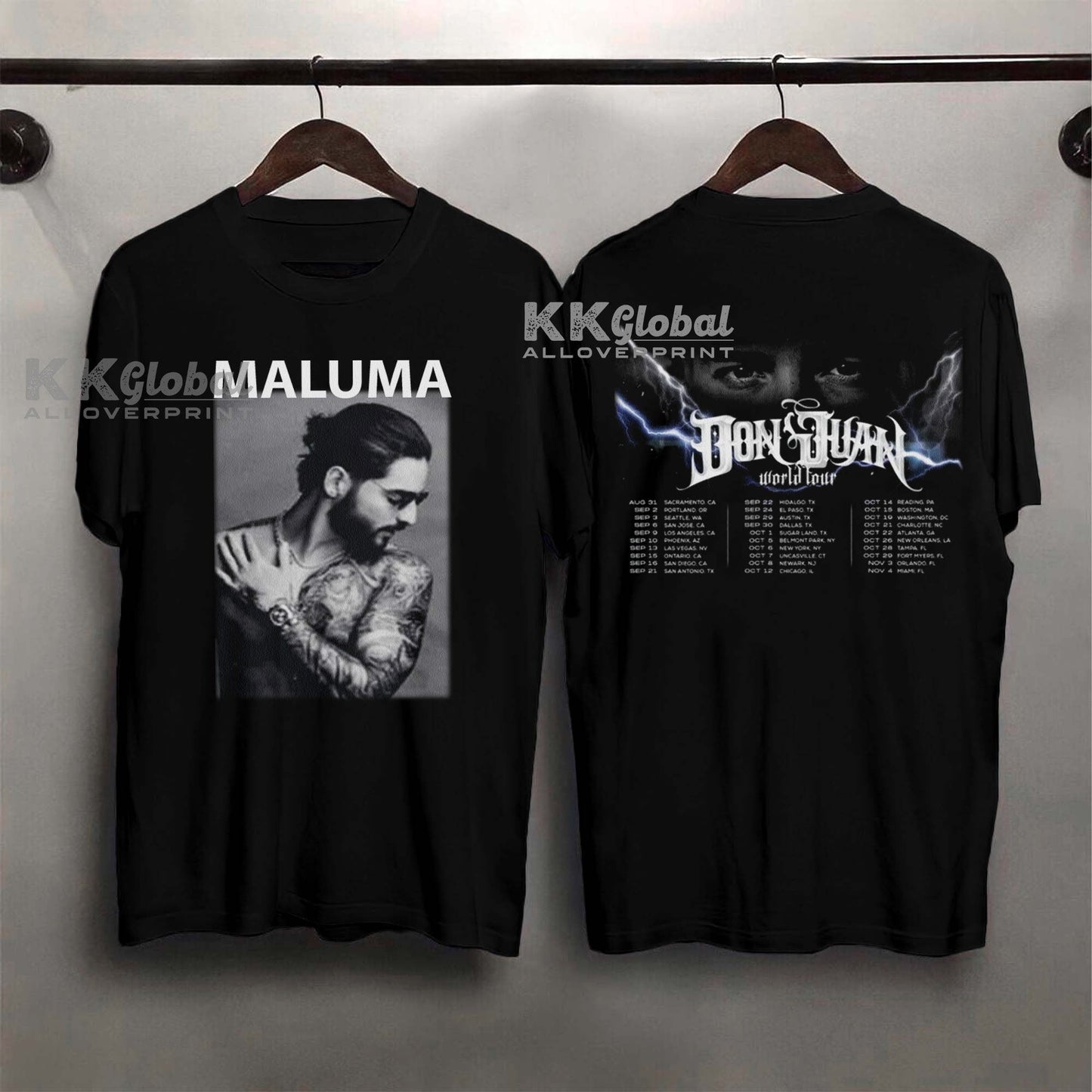 Maluma Shirt, Don Juan Tour Shirt, Maluma Fan Gift Shirt