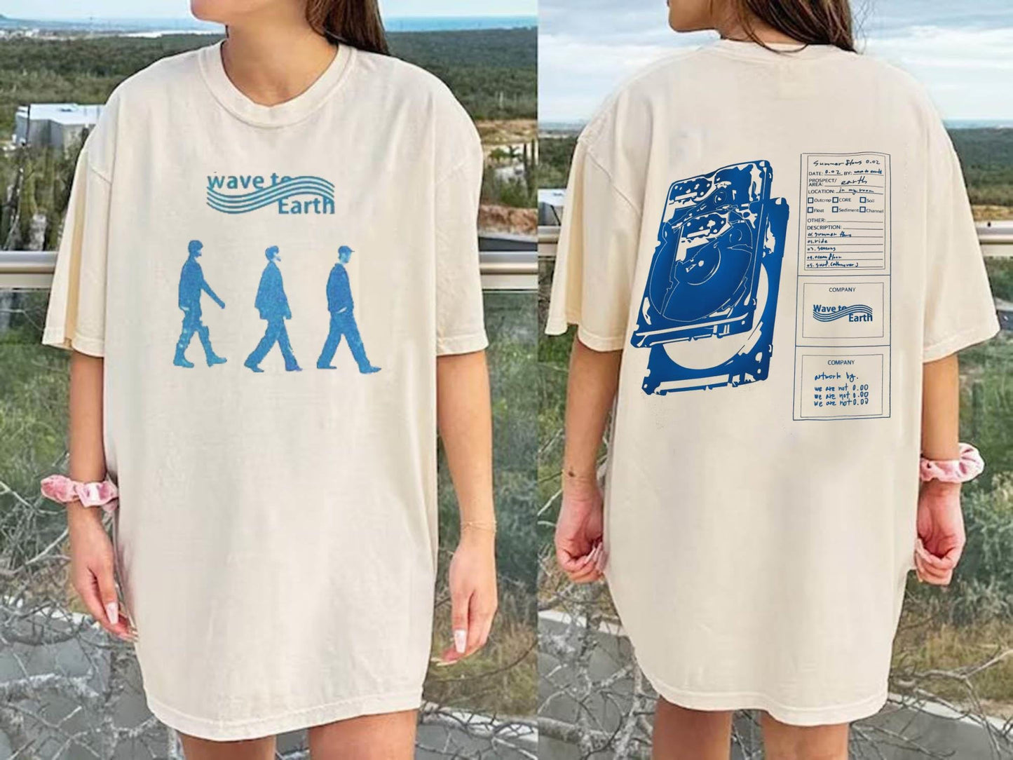 Wave to earth kpop T-shirt