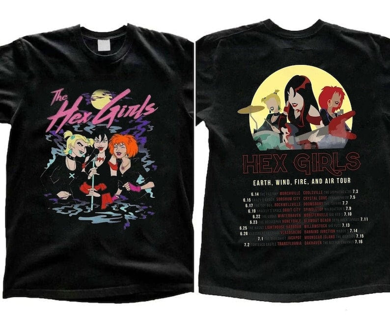 The Hex Girls Rock Band Music T-Shirt, The Hex Girls Shirt