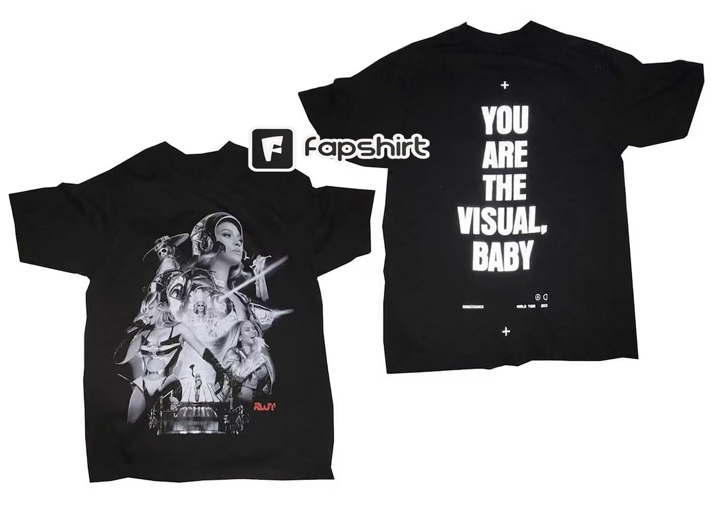 Renaissance World Tour Beyonce You Are The Visual Baby Black T-Shirt