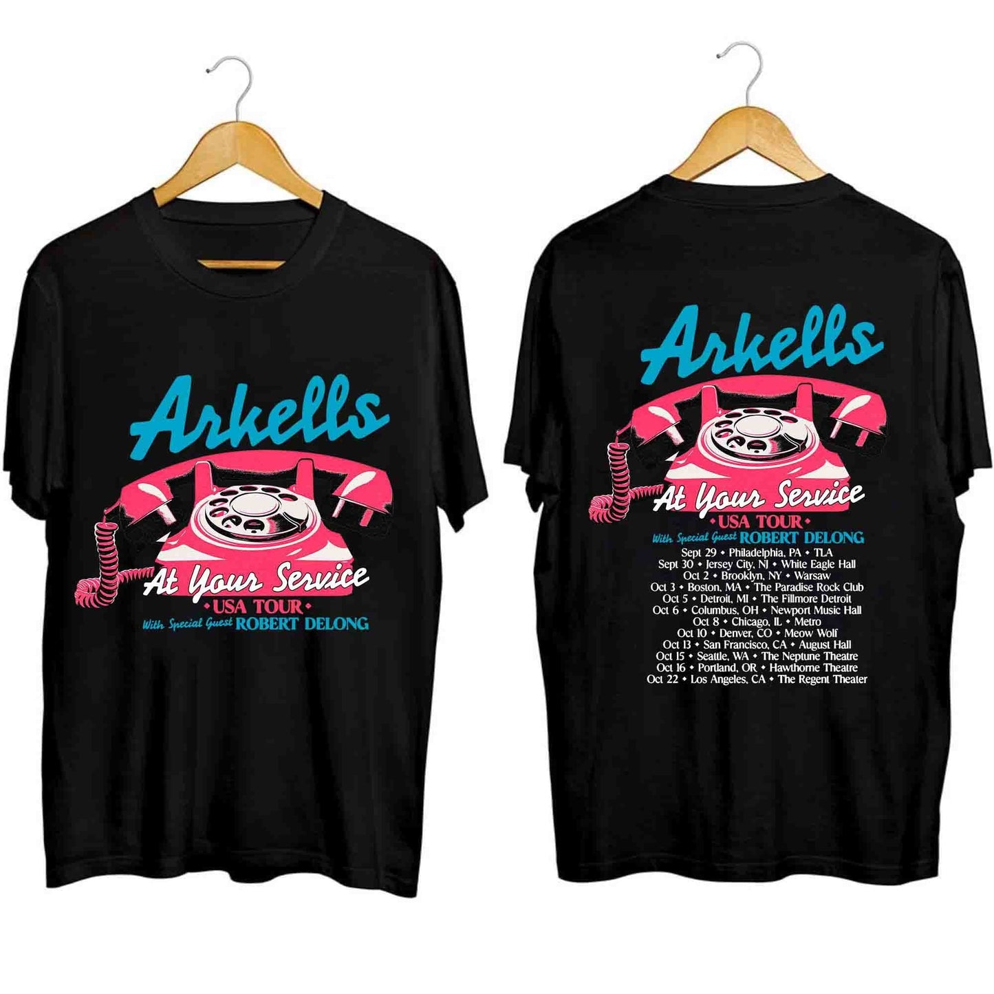 Arkells At Your Service 2023 Tour Shirt, Arkells Band Fan Shirt