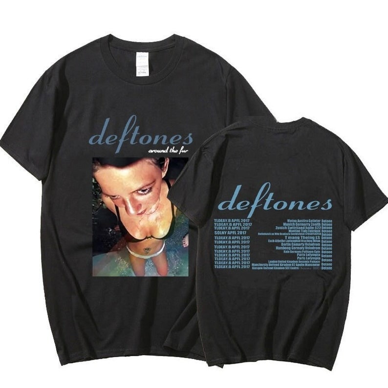 Deftone Around The Fur Shirt - Deftone Tshirt - Band Tee