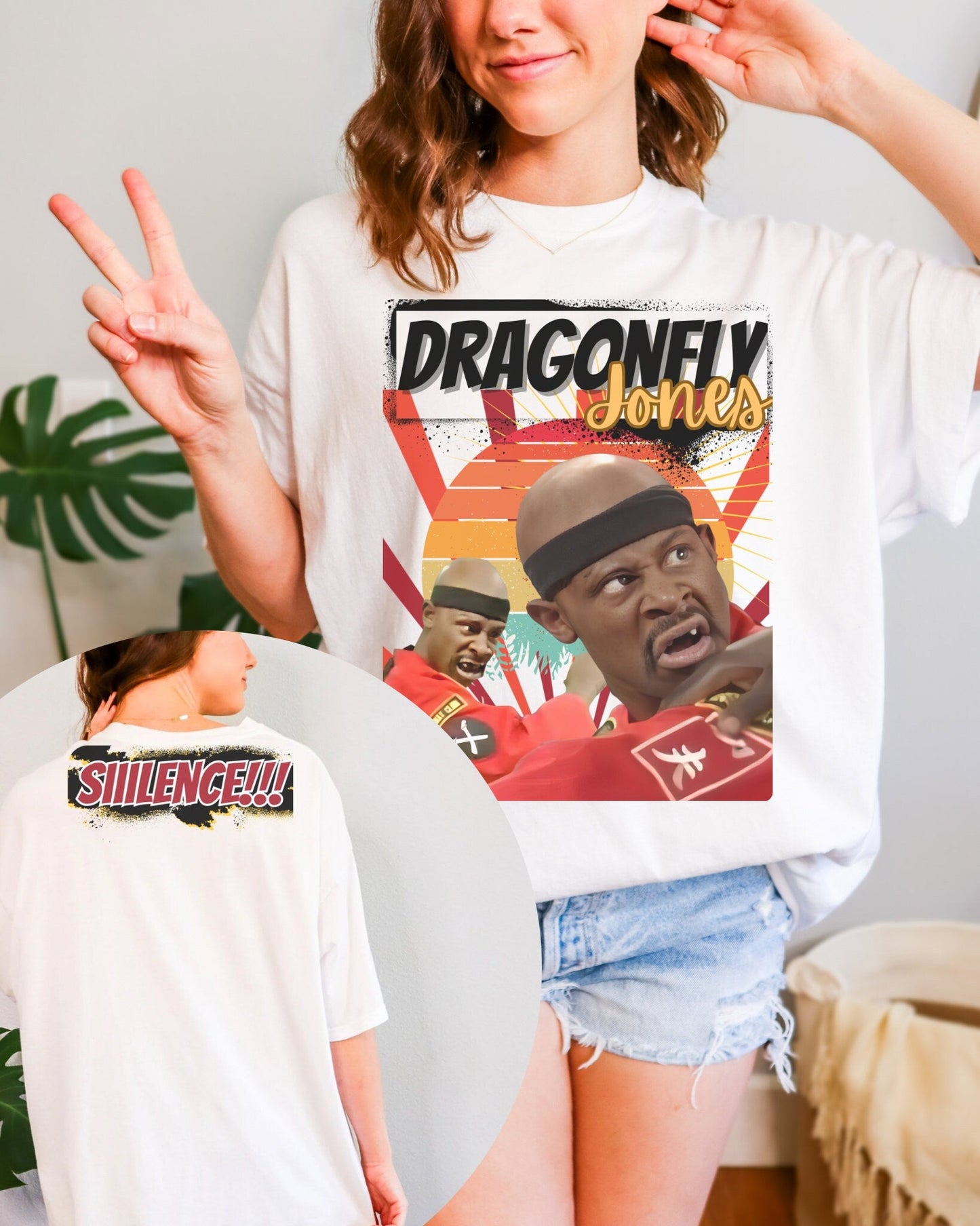 Dragonfly Jones Tee | Martin Lawrence Shirt | 90s TV show merch