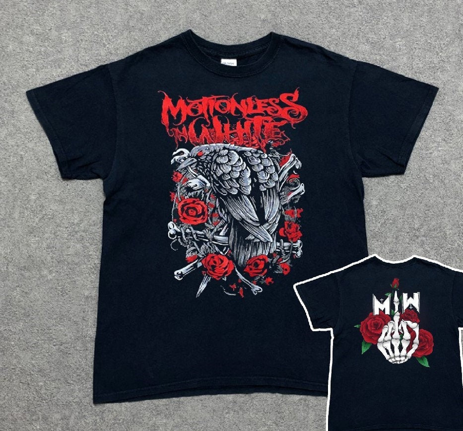 Motionless In White Raven Rose Shirt, Motionless In White