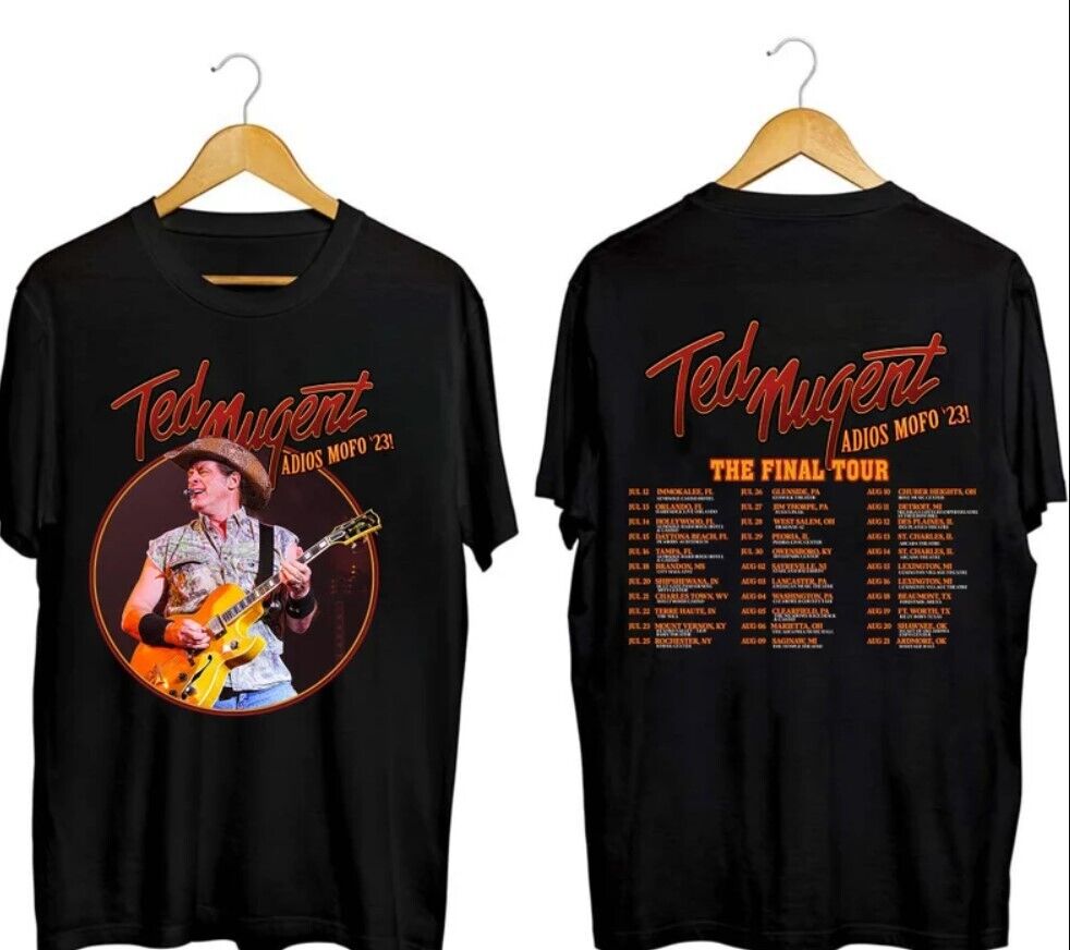 Ted Nugent Adios Mofo 2023 Tour Shirt Ted Nugent Fan Shirt