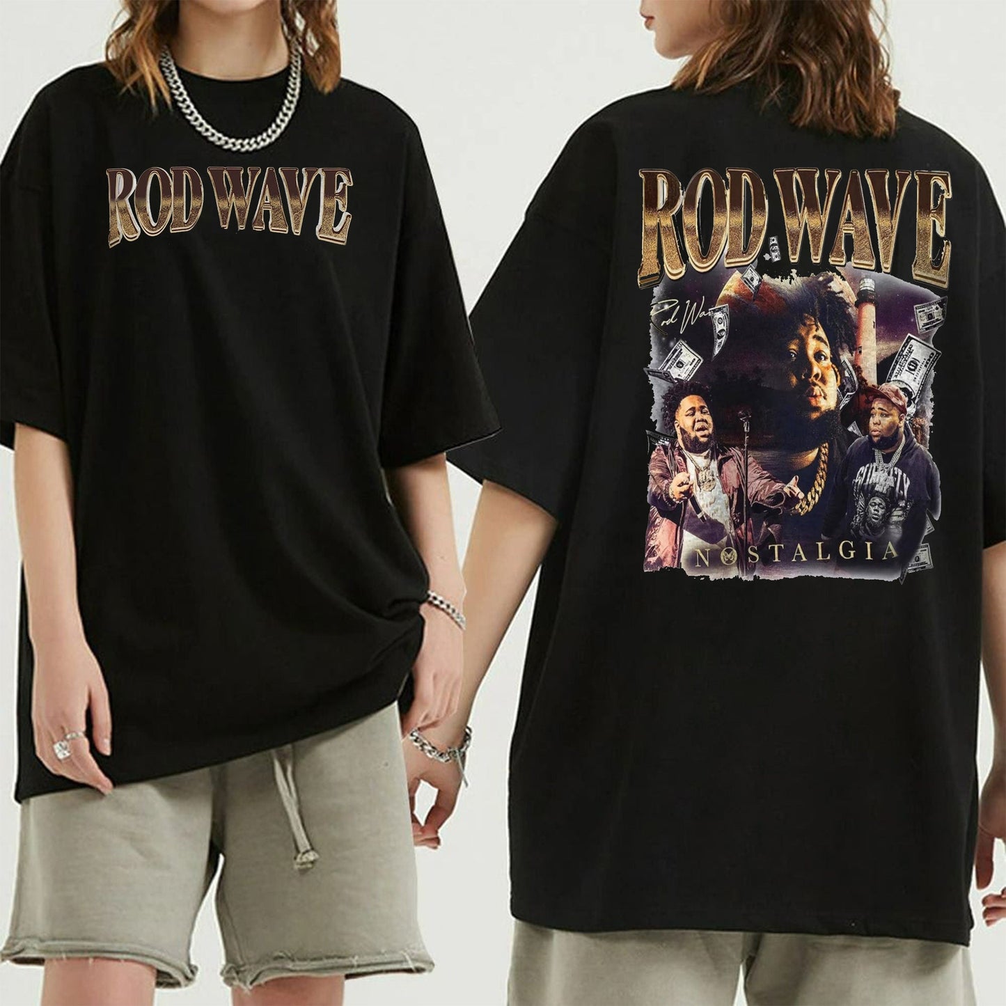Rod Wave Nostalgia Tour 2Sided Shirt, Rod Wave 2023 Concert T-Shirt